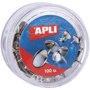 APLI CHINCHETA NIQUELADA 10mm 100-PACK 11726